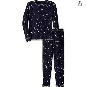Girls PJ Salvage 2 piece thermal pajama set